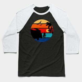 HVAC Sunset Baseball T-Shirt